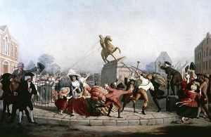 King George III Statue - 1776